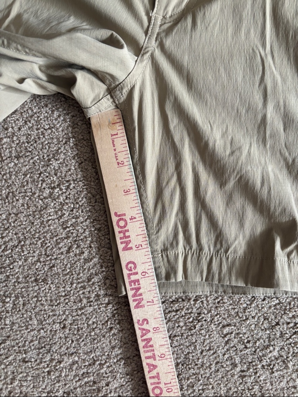 Carhartt Shorts straight fit sz 10, like new, khaki - Picture 6 of 6